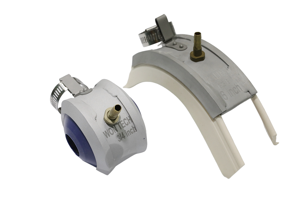 Inch-Specific Pipe Welding Trailing Shield
